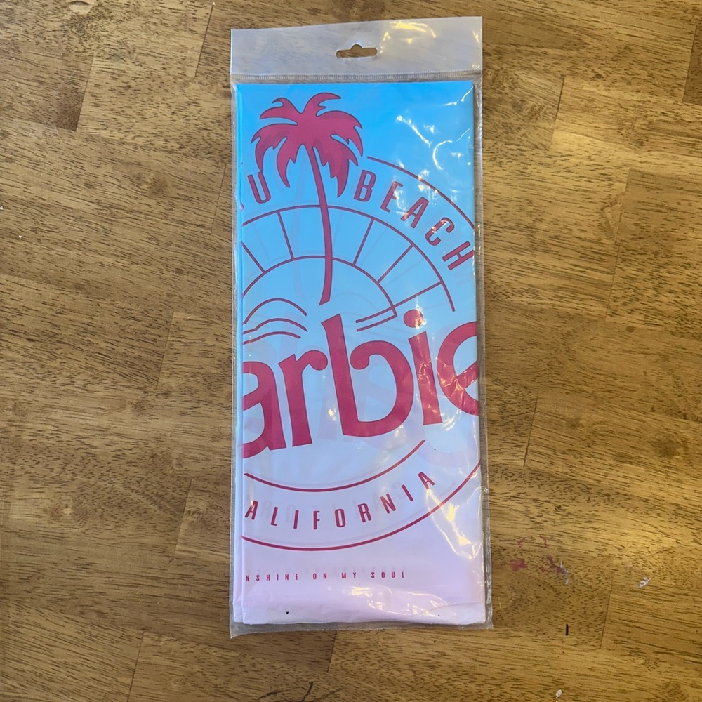 Barbie Party Table Covering